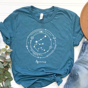 Aquarius Shirt / Astrology Aquarius Tee Shirt / Aquarius Zodiac Shirt / Aquarius Girl Tee / Men Women Unisex Plus Size