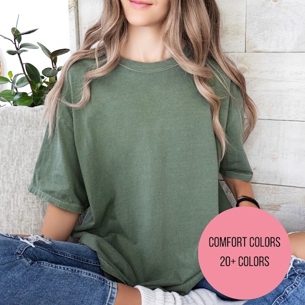 Comfort Colors Shirt®, Blank Comfort Colors® TShirt, 100% Cotton Shirt
