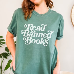 Read Banned Books Comfort Colors® Shirt