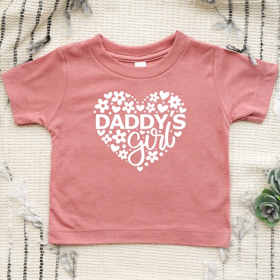 Daddy's Girl Shirt / Daddy's Girl Toddler Shirt / Etsy