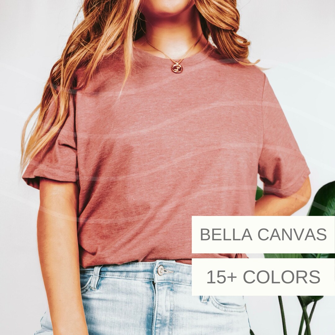 Bella Canvas 3001 3001CVC Blank Tshirt - Etsy