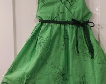 Anchor kid's dress. Toddler Beach theme dress. Ocean Dress girl. Girls Sundress cotton. Summer outfit kids. beachwear sea clothing.