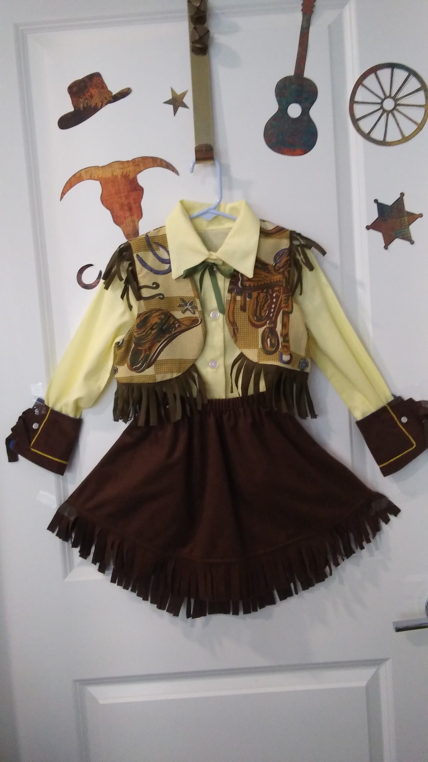 Vintage cowgirl costume outlet