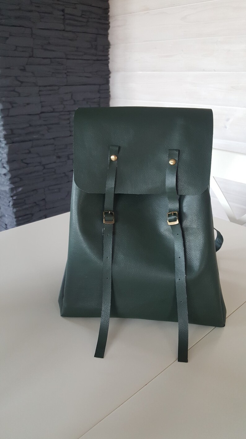 Minimalist Bag Girlsbackpack Green School Bag City backpack Backpack for her Rucksack Green Backpack Backpack Christmas Gifts Gift