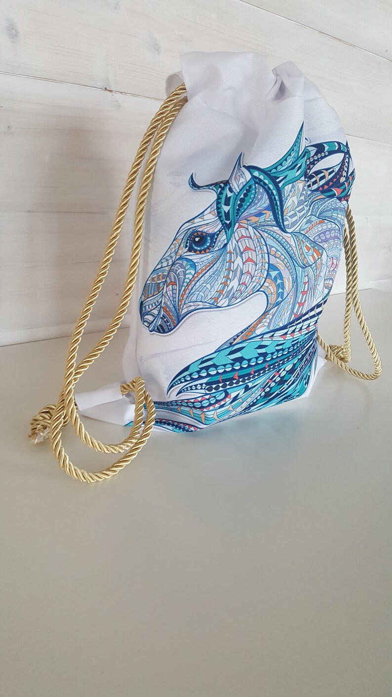 sackback gift for her present christmasgift horse, backpack Horse print rucksack backpack kids backpack