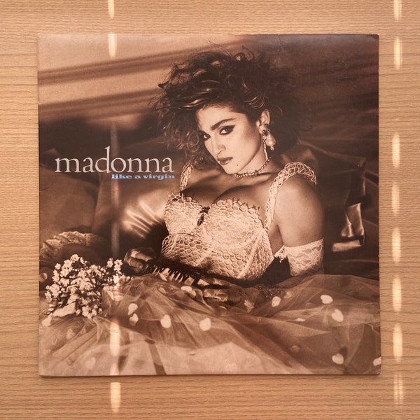 Madonna - Like A Virgin Album - 1984 Vintage LP Vinyl Record 1-25157 (Sire Records)