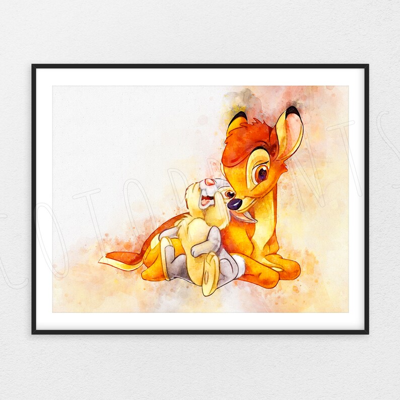 thumper bambi original drawing for sale thumper bambi original drawing for sale