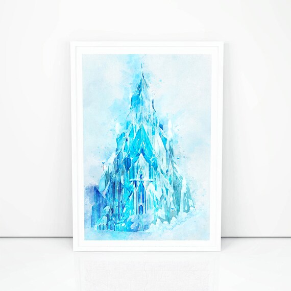 Modern Minimalistic Quote poster Frozen Wall Art Frozen Frozen Quote
