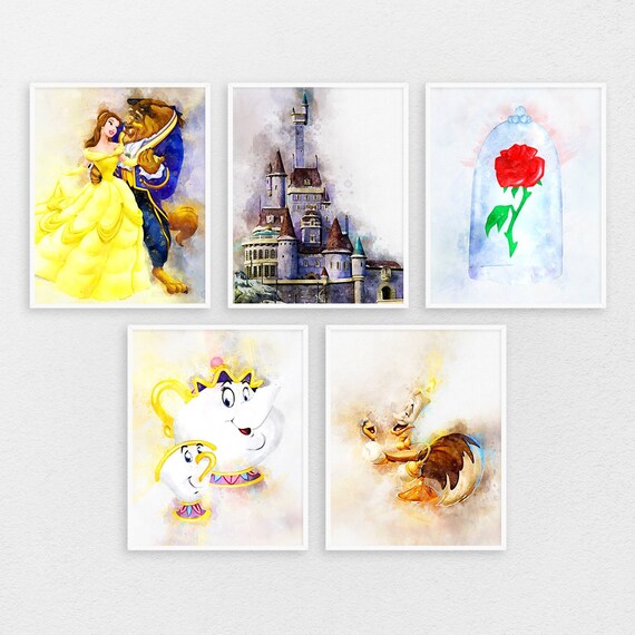 beauty and the beast nursery