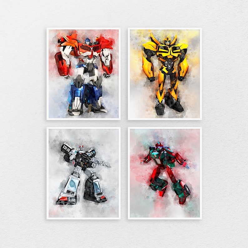 Transformers Optimus Prime ROBOT GIFT//WALL DECOR ART POSTER A3 SIZE