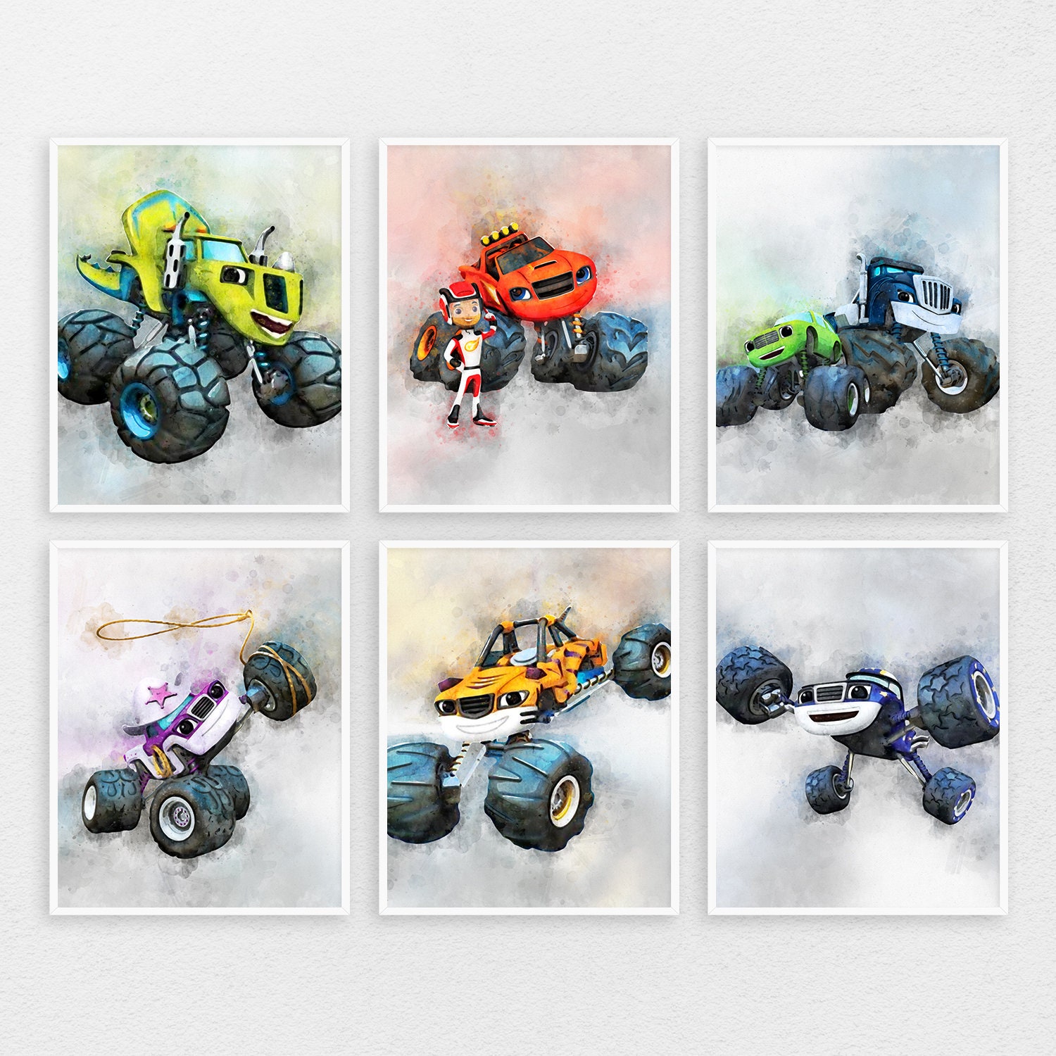 blaze car set