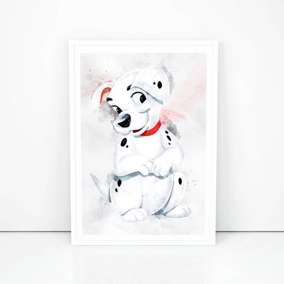 Nursery Wall Art Kids Room Decor Dog Art Dalmatians Art Dalmatians Watercolor Print Dalmatians