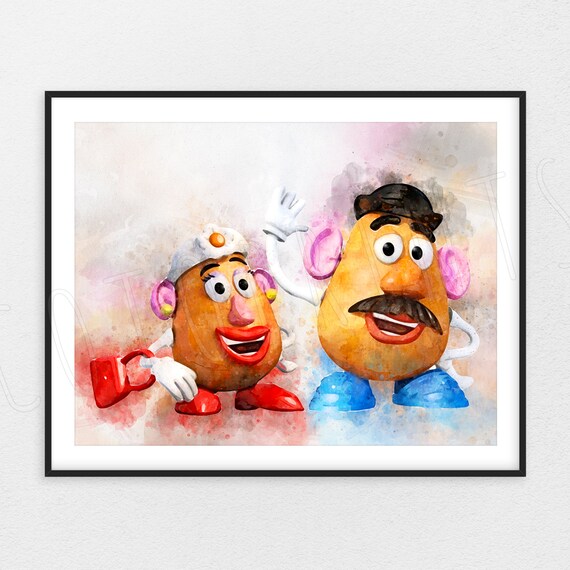 Toy Story Drucken Herr Frau Kartoffel Kopf Toy Story Dekor | Etsy