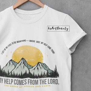 Mountains Sublimation Designs, Christian Shirt Design, Christian Png ...