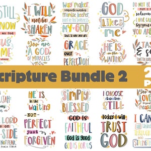 Christian Png Files Bundle, Christian Sublimation Designs Bundle, Christian Stickers png bundle, Faith Sublimation, Bible Verse Png Bundle