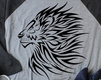 Free Free 69 Tribal Lion Svg SVG PNG EPS DXF File