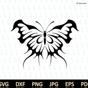 Butterfly svg, Butterfly svg files for cricut, SVG, butterfly dxf, butterfly cut file, butterfly clip art, Clipart, decals, JSHcreates