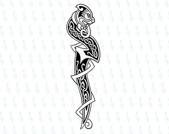 Celtic Svg Dagger Svg Lion Svg Tribal Svg Dxf Png Cut - Etsy
