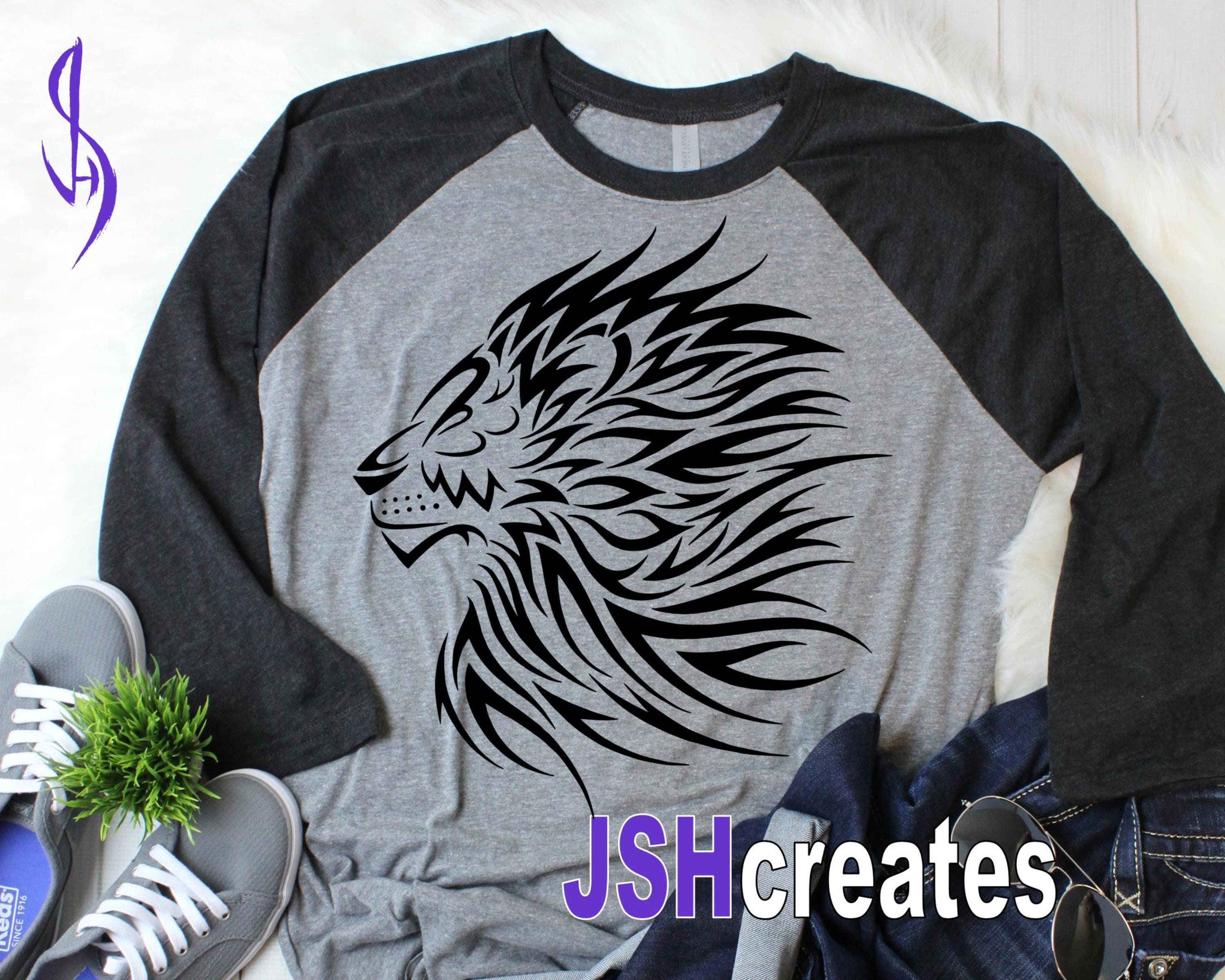 Free Free 69 Tribal Lion Svg SVG PNG EPS DXF File