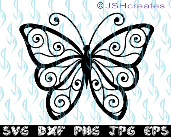 Download Butterfly Svg Butterfly Svg Files For Cricut Svg Butterfly Dxf Butterfly Cut File Butterfly Clip Art Clipart Decals Jshcreates