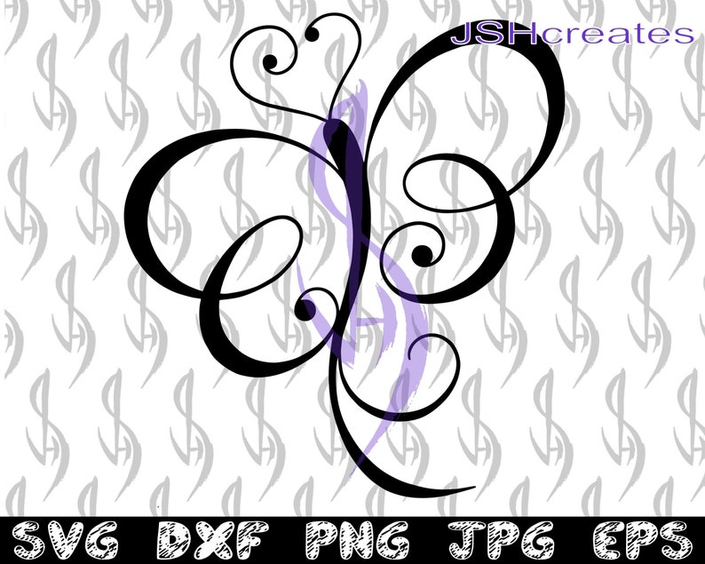 Download Butterfly Heart svg Pretty Butterfly svg Butterfly svg | Etsy