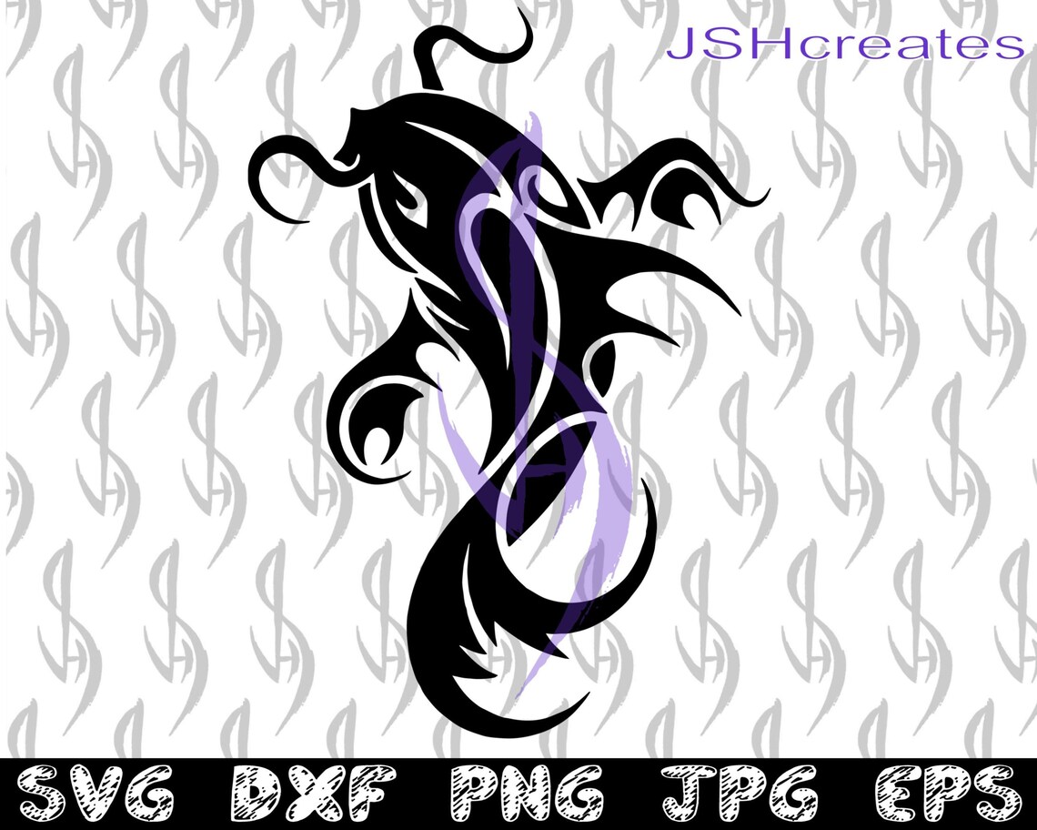 Koi Fish Svg Tribal Koi Fish Svg Tribal Stencil Art Dxf Etsy