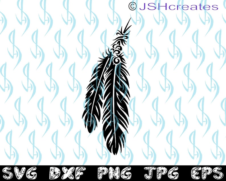 Download Feathers svg Feathers Native American svg SVG clipart | Etsy