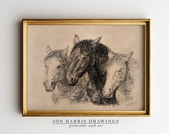 機械の馬 - 彫刻、金属加工、アート、種馬、ブラックロックシティ、絵