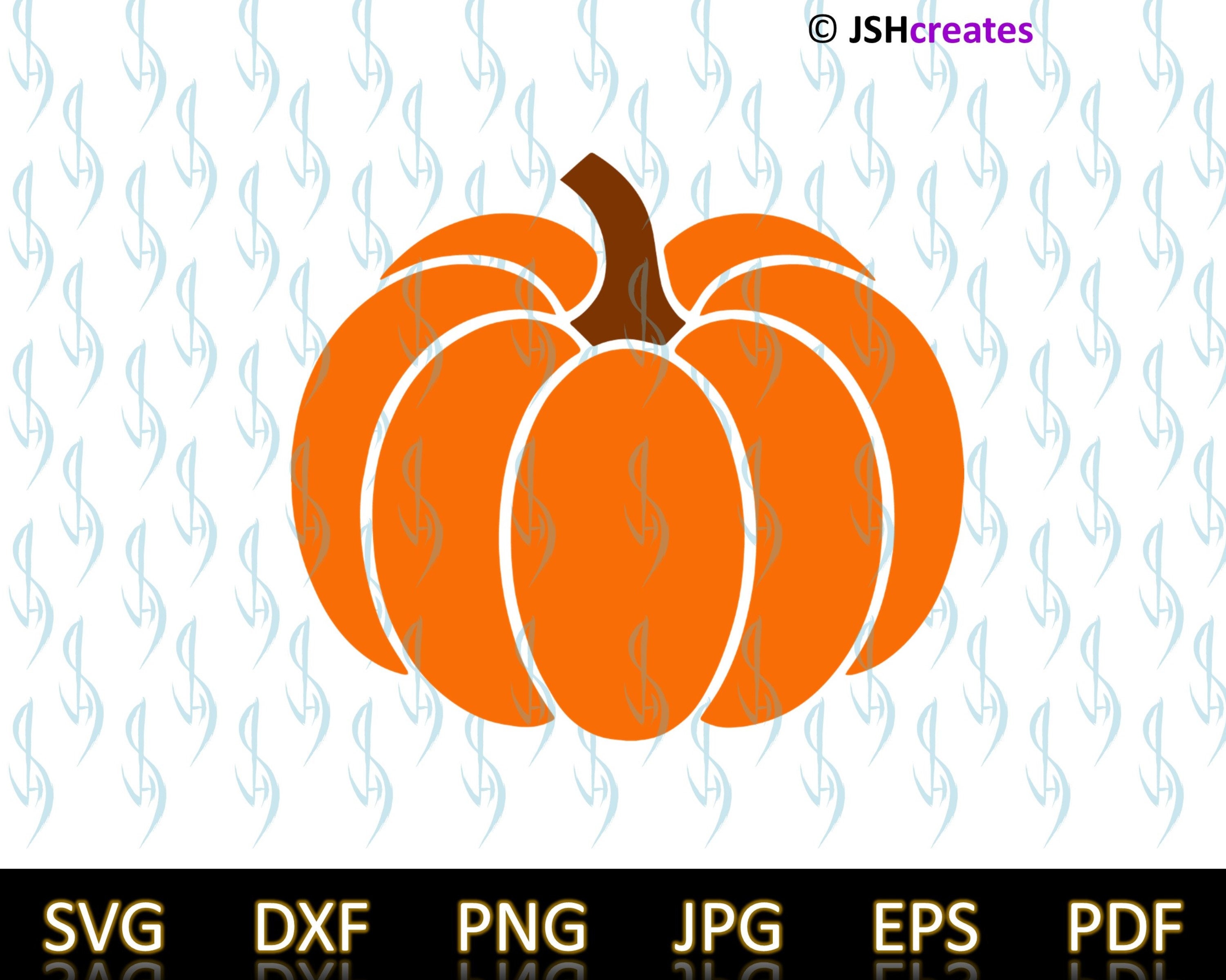 Pumpkin SVG Fall svg Pumpkin Clipart Halloween Svg Fall | Etsy
