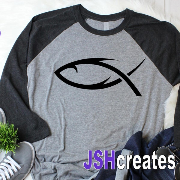 Jesus Fish Tattoo Etsy