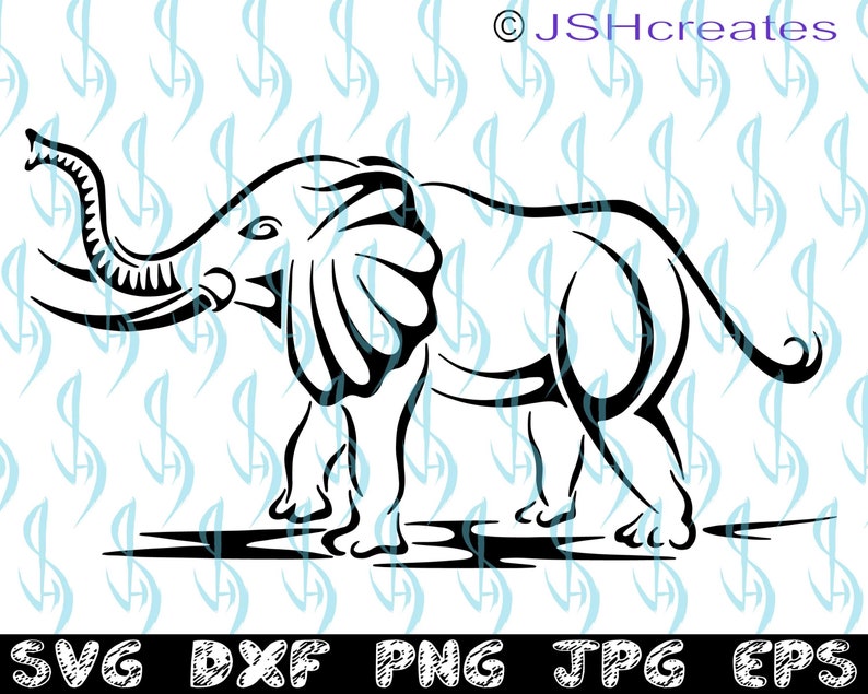 Free Free Tribal Elephant Svg 123 SVG PNG EPS DXF File