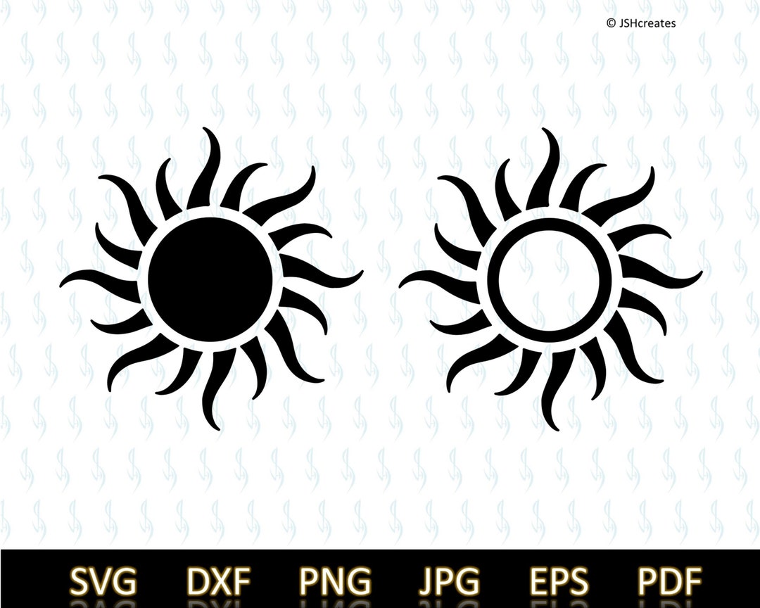 Sun Ri Svg Sun Svg, Sunshine Svg, SVG, Sun Clipart, Sun Rays, Sunburst, Decal, Eps ...