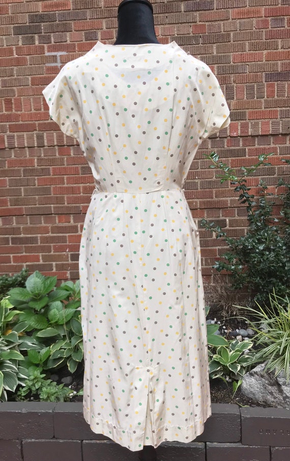 1940s Dress/ Vintage 1940s Park Lane dress - image 10