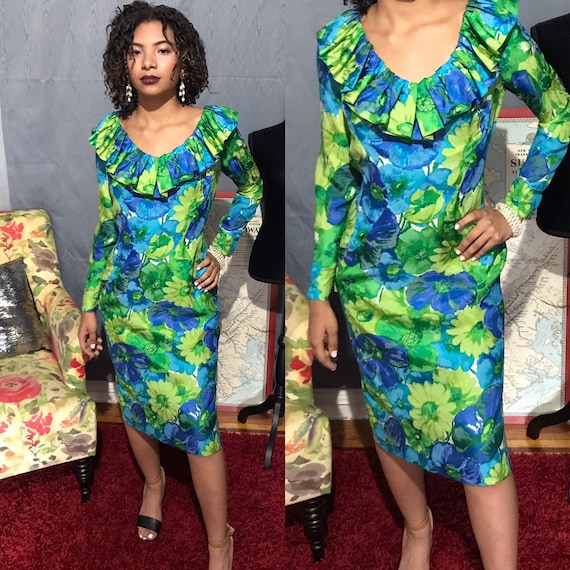1960s dress/ Vintage 1960s giggle dress