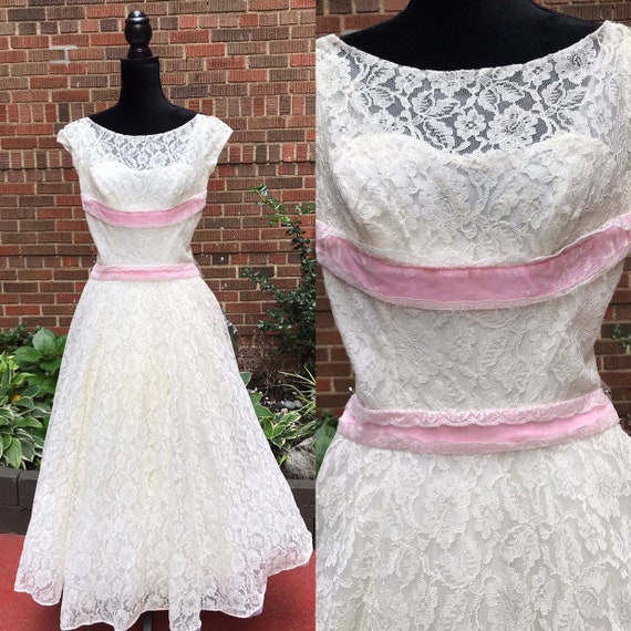 1950s Dress/ Vintage 1950s Lorrie Deb of San Franc