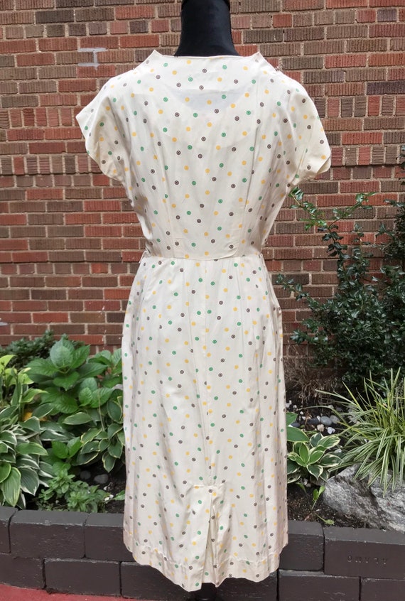 1940s Dress/ Vintage 1940s Park Lane dress - image 8