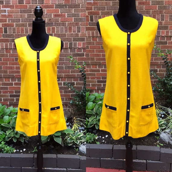1960s dress/ Vintage Mod 1960s dress