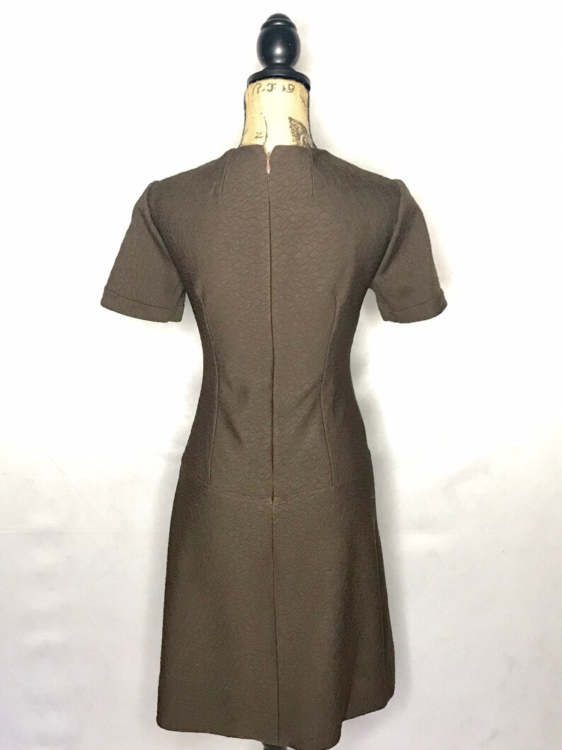 1960s dress/ Vintage 1960s mod dress image 9