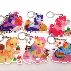 Acrylic Charms - My Small Horse