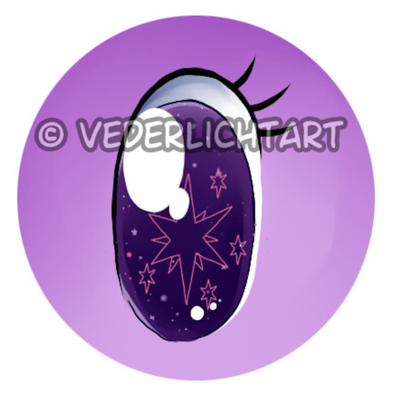 Twilight Sparkle Eye Button