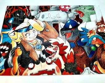 Print - Gym Leader Gordie