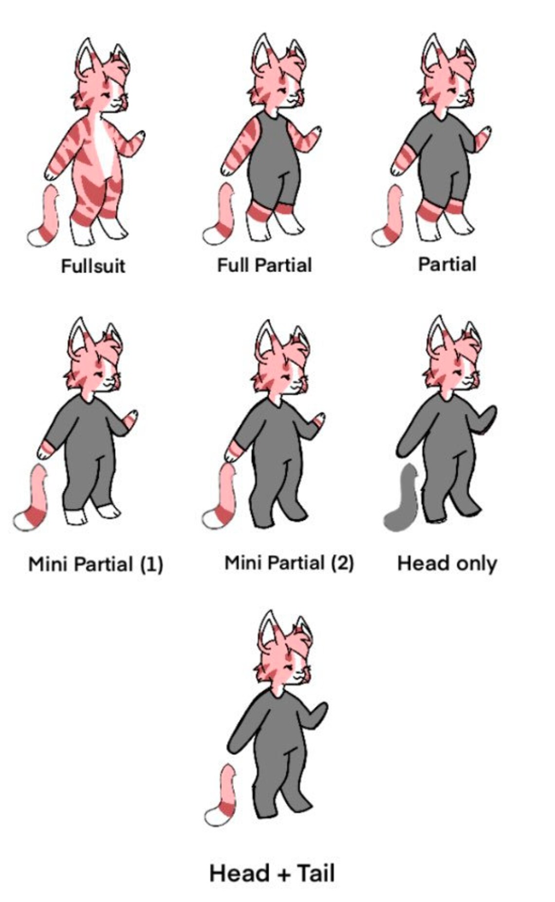 White Cat Fursuit Adopt Etsy