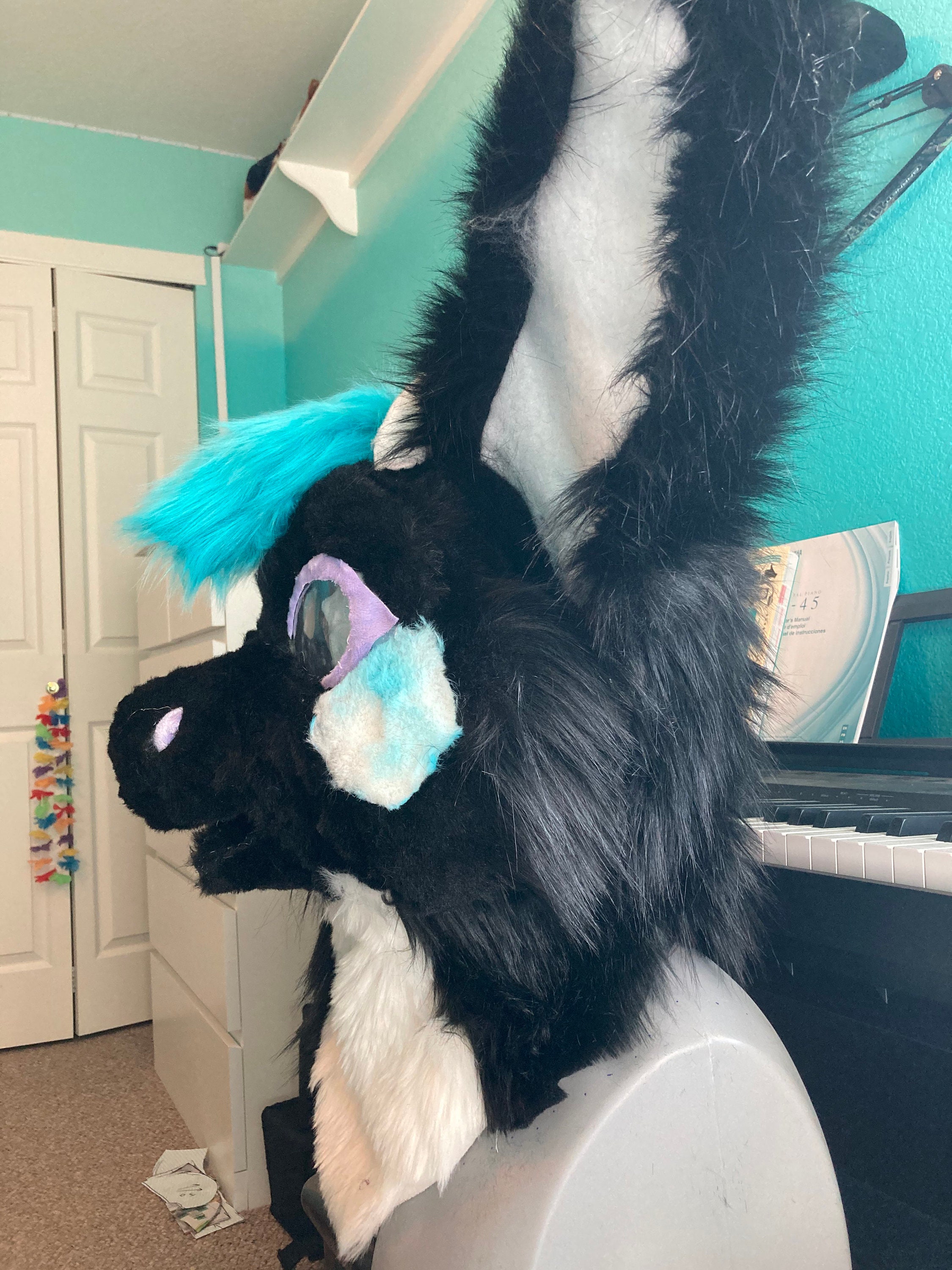 White Cat Fursuit Adopt Etsy