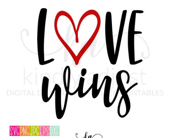 Download Love Wins Svg Etsy
