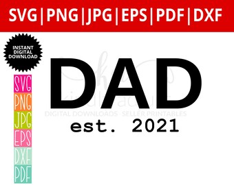 Download Dad Established Svg Etsy