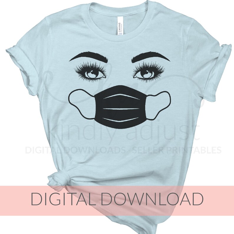 Download Face Mask SVG SVG Face Mask Cricut SVG Face Svg Quarantine ...