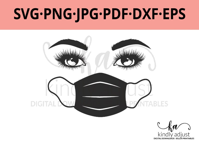 Download Face Mask SVG SVG Face Mask Cricut SVG Face Svg Quarantine ...