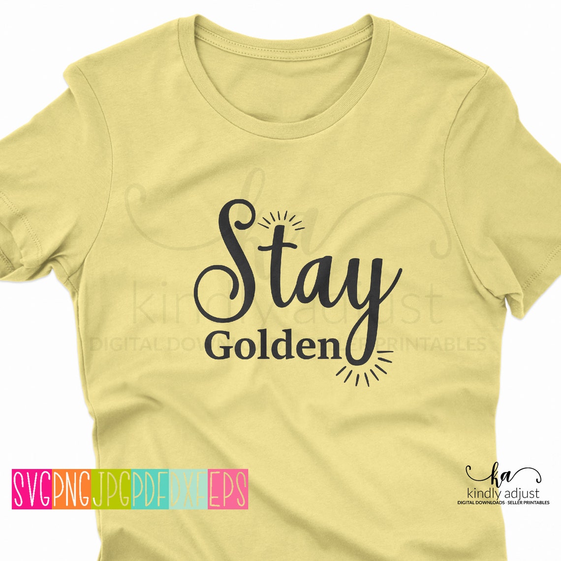 Stay Golden SVG Stay Golden PNG Svg Files for Cricut Svg Etsy