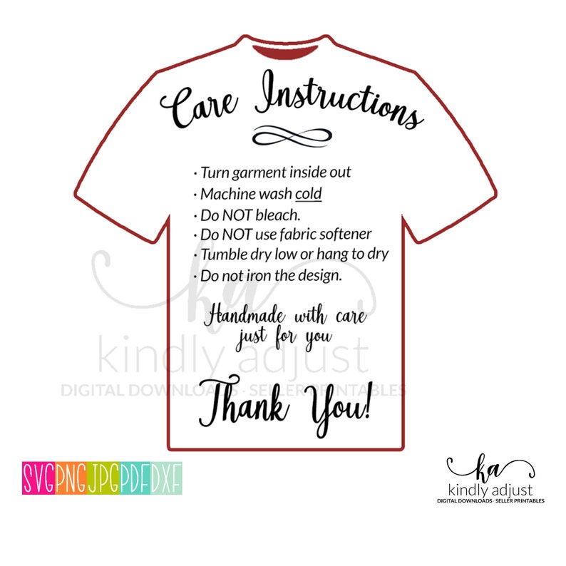 Download Holiday Colors Tshirt Care Cards Svg Care Instructions Washing Instructions Clip Art Art Collectibles Kromasol Com