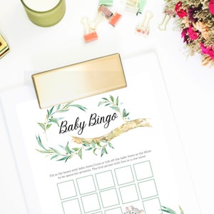 KOALA - Baby Bingo Baby Shower Game | INSTANT Digital Download | Baby Shower Game Printable K17